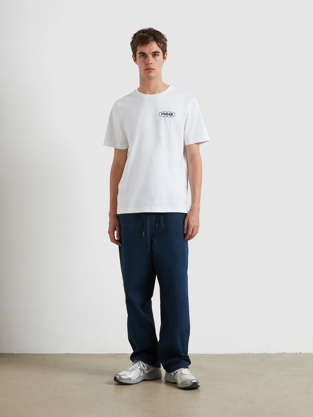 Hawthorne Graphic T-Shirt (White) Styled