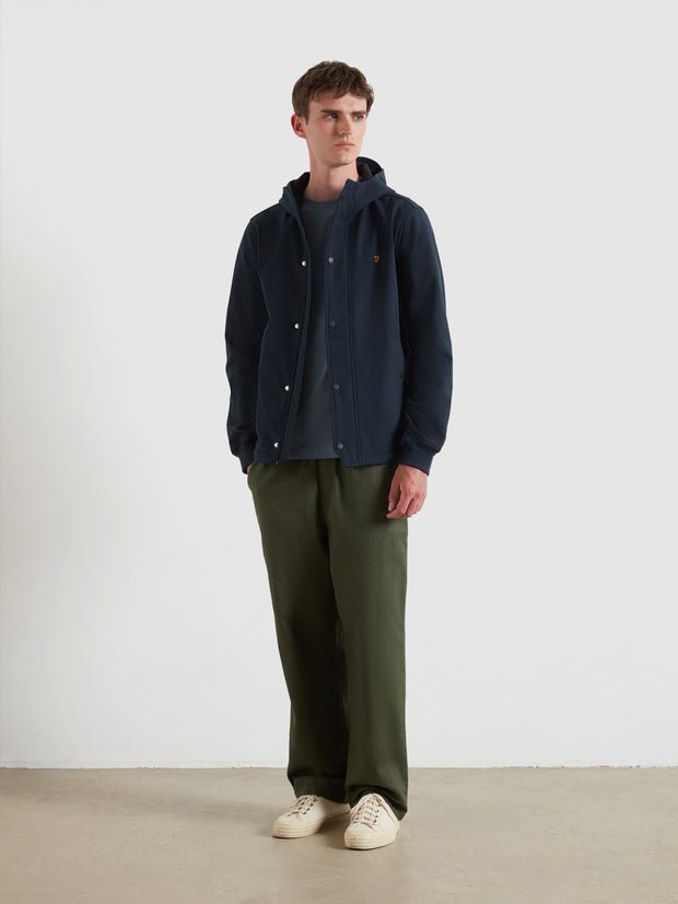 Brydon Softshell (True Navy) Styled