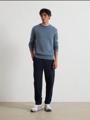 Maidstone Lambswool Sweater (Chalk Blue) Styled