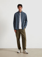 Ali Shirt (Chalk Blue) Styled