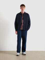 Castle Stripe T-Shirt (Dusky Mauve) Styled