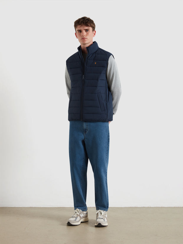 Kennedy Wadded Gilet (Yale) Styled