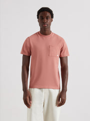 Stacy Pocket T-Shirt (Varsity Pink) Front