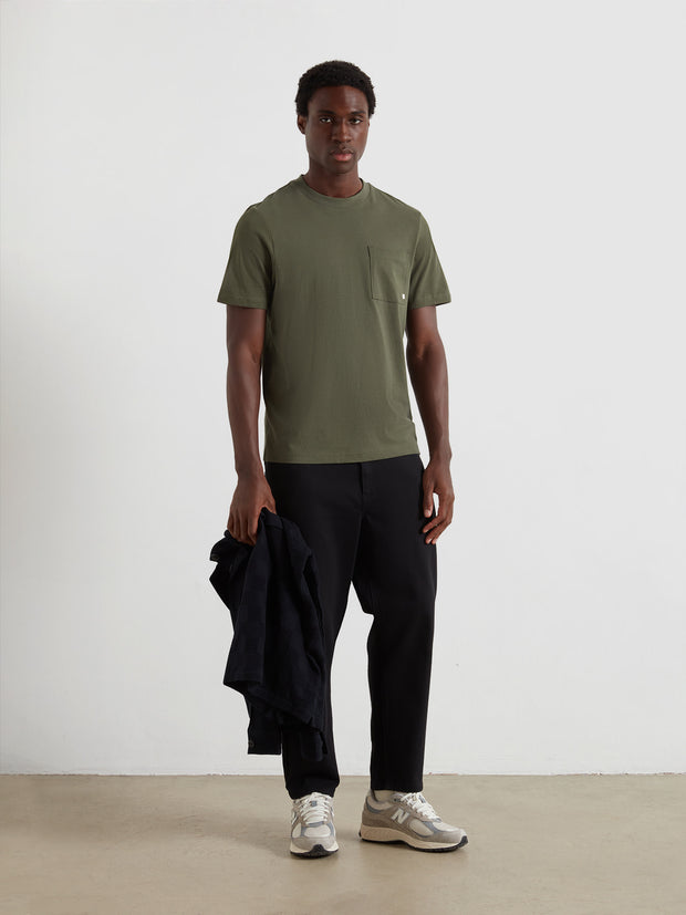 Stacy Pocket T-Shirt (Rosemary) Styled