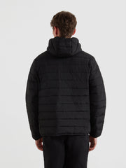 Kennedy Wadded Coat (Black) Back