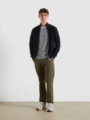 Goldney Stripe T-Shirt (True Navy) Styled