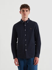 Milners Shirt (True Navy Marl) Front
