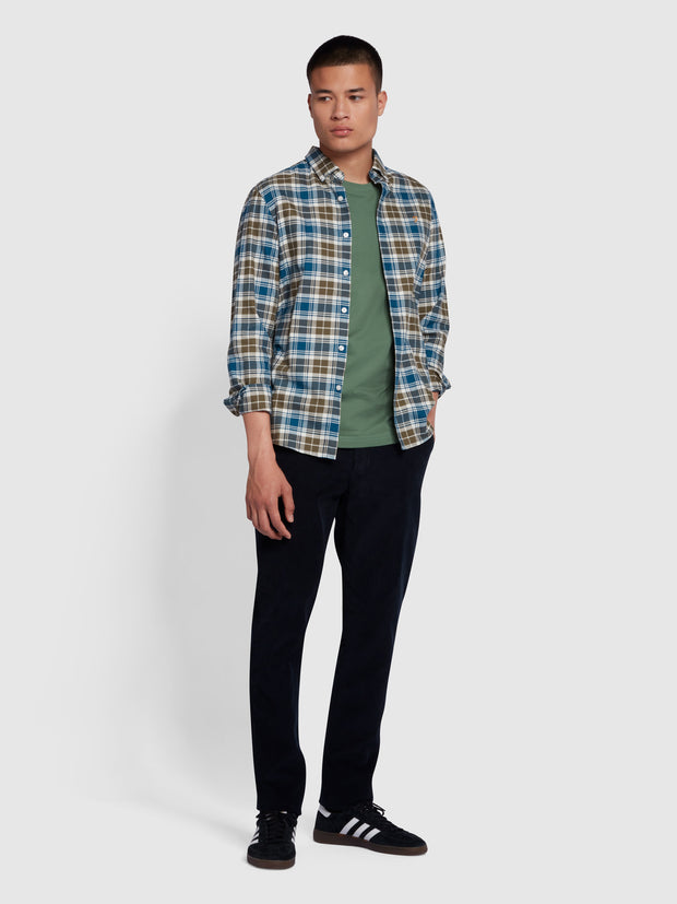 Danny Regular Fit T-Shirt In Wreath Green