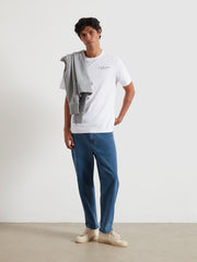 Lansdown Graphic T-Shirt (White) Styled