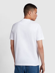 Danny Regular Fit Organic Cotton T-Shirt In White