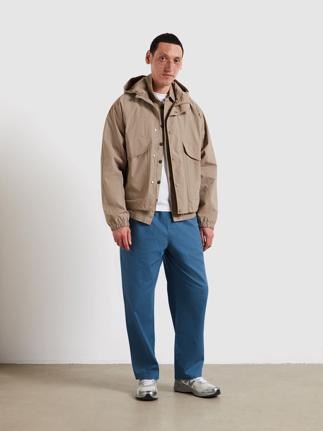 Shenley Coat In Beige | Farah® Online