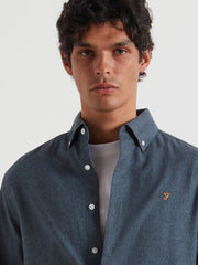 Ali Shirt (Chalk Blue) Detail