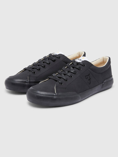 Dallas Vulcanized Trainer In Jet Black