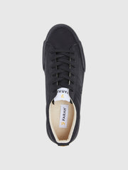 Dallas Vulcanized Trainer In Jet Black