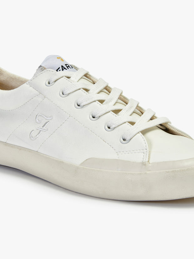 Dallas Ledersneaker in Weiß