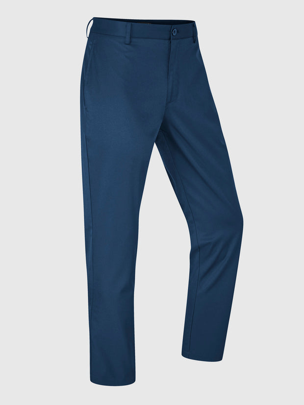 Jonah Performance Piped Golf Trousers In Regatta Blue