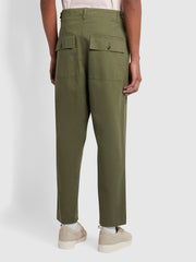 Hawtin Pantalon décontracté - Vintage Green