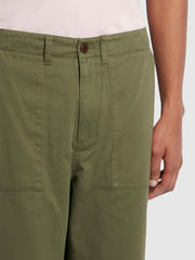 Hawtin Pantalon décontracté - Vintage Green