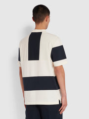 Salford Slim Fit Organic Cotton T-Shirt In True Navy