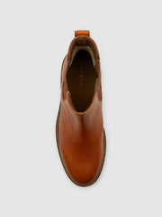 Mansfield Leather Chelsea Boot In Tan