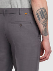 Roachman Flexi Waist Trousers In Grey