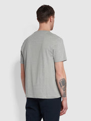 Eddie – Kurzärmliges T-Shirt in Regenmelone