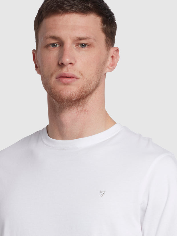 Eddie Short Sleeve T-Shirt In White