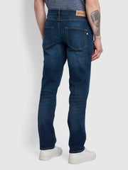 Lawson Regular Fit Stretch Jeans In Mid Denim