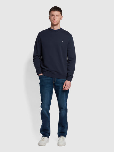 Lawson Regular Fit Stretch Jeans In Mid Denim