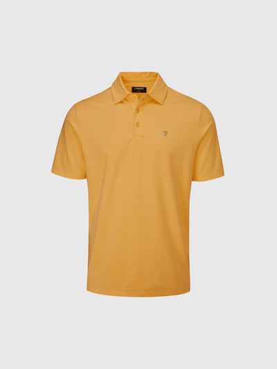 Keller Golf Polo Shirt In Apricot