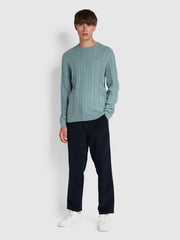 Butterick Crew Neck Jumper In Slate
