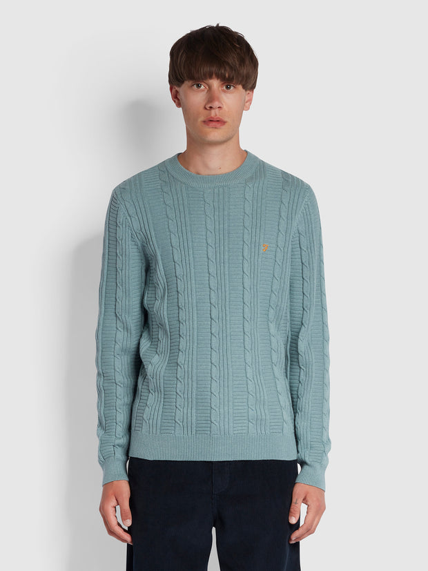Butterick Crew Neck Jumper In Slate